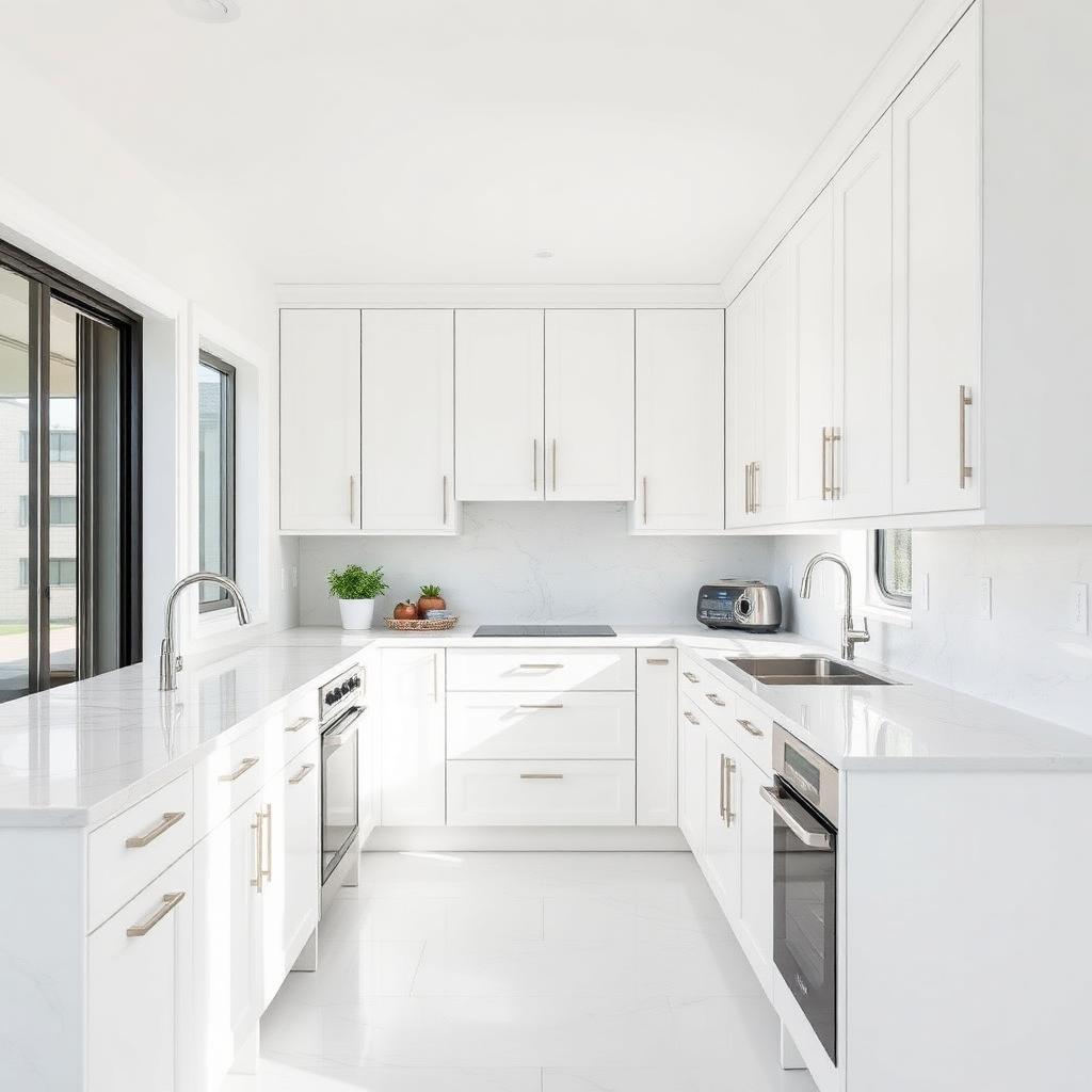 Clean modern kitchen